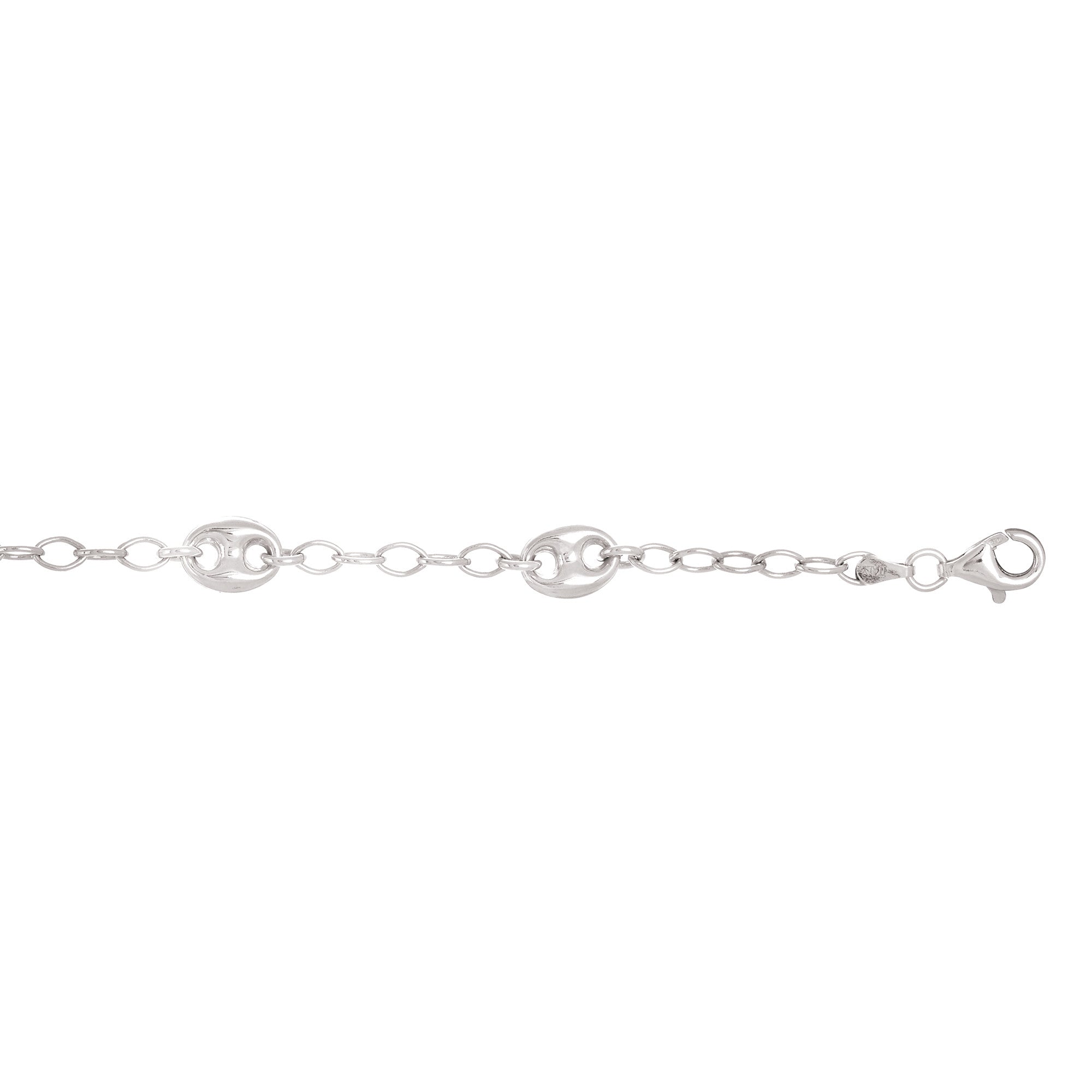 <style type="text/css"><!--td {border: 1px solid #cccccc;}br {mso-data-placement:same-cell;}--></style>
<p><span data-sheets-root="1">sterling silver puff mariner link and oval link bracelet – 7.25 inches<br>experience the perfect blend of classic elegance and modern design with our sterling silver puff mariner link and oval link bracelet. measuring 7.25 inches, this bracelet features a sophisticated combination of puff mariner and oval links, crafted to add a touch of refinement to any outfit<br>key featur