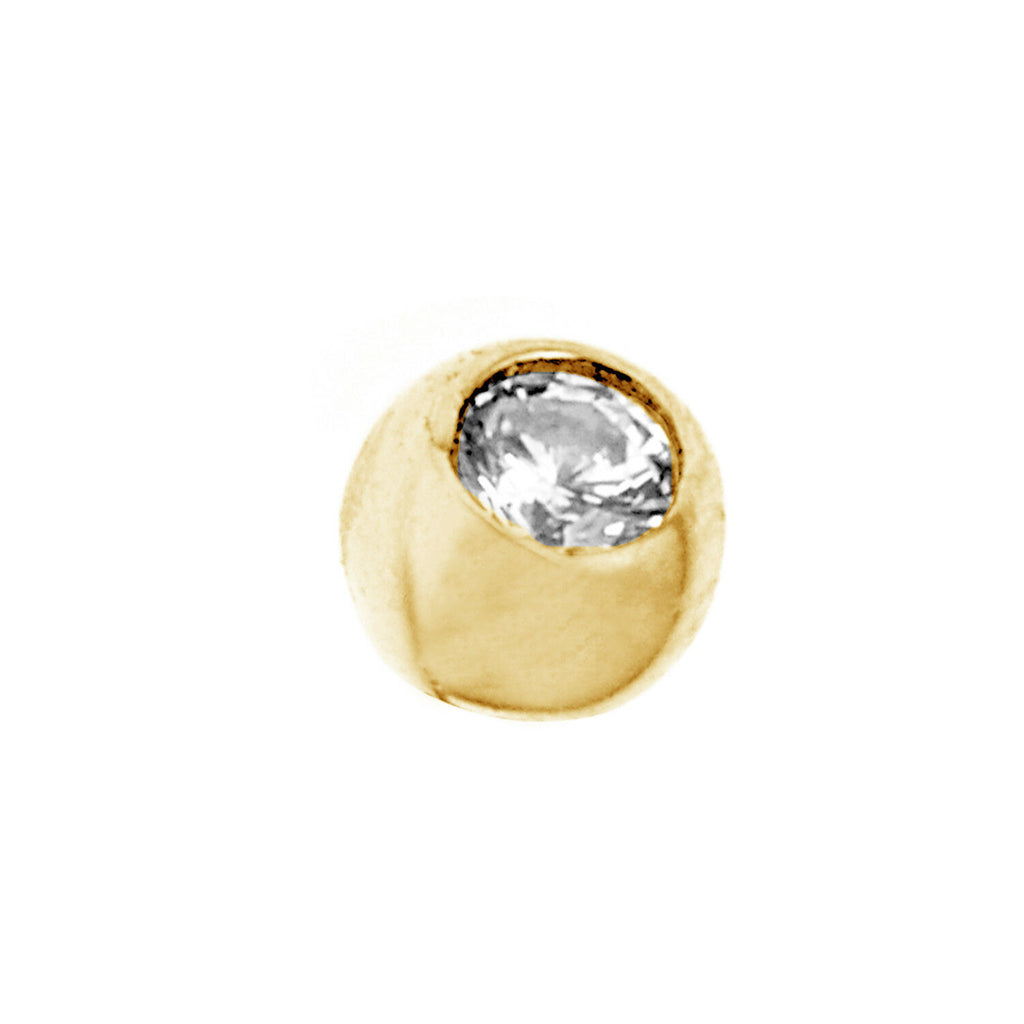 <p class="desc" data-mce-fragment="1"><span data-mce-fragment="1">14k real goldâ yellow belly button screw-on replacement ballâ </span></p>
<p class="desc" data-mce-fragment="1"><span data-mce-fragment="1">please note:â </span><span data-mce-fragment="1">this replacement screw-on ball will only fit items purchased specifically from us.</span><span data-mce-fragment="1">â </span><br></p>
<p class="desc" data-mce-fragment="1"><span data-mce-fragment="1">condition - brand newâ </span></p>
<p class="desc" data-