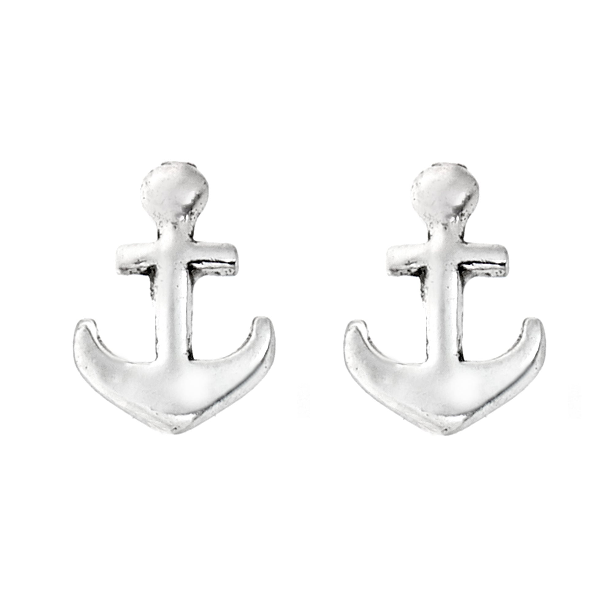 <p><span data-sheets-root="1"><span>sterling silver anchor stud earrings 8x6mm - dainty nautical jewelry<br>shop elegant 8x6mm sterling silver anchor stud earrings. â discover the perfect blend of elegance and nautical charm with these dainty 8x6mm sterling silver anchor stud earrings. crafted from genuine 925 sterling silver, these petite earrings offer timeless style for everyday wear. hypoallergenic, nickel-free nautical jewelry with petite design. perfect for everyday wear.<br>product features:<br><br><